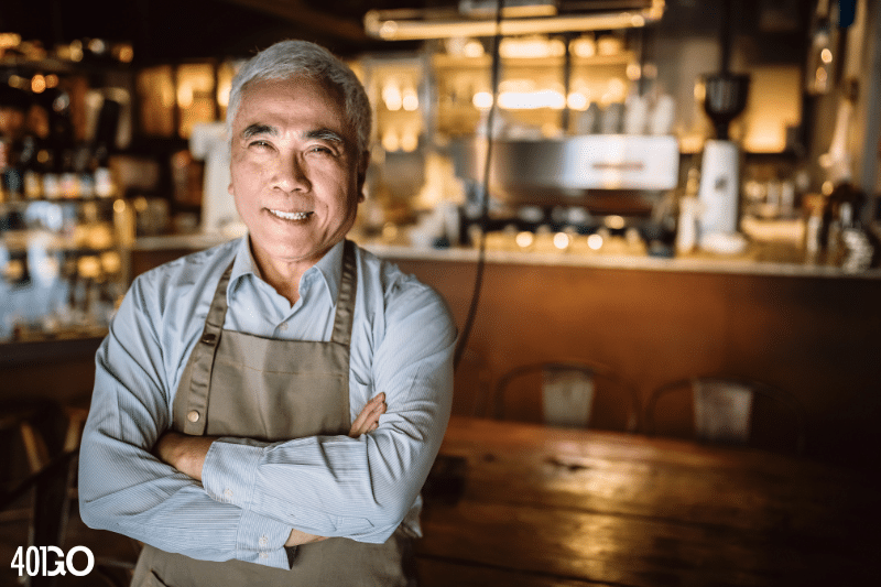 business owner retire early with 401k